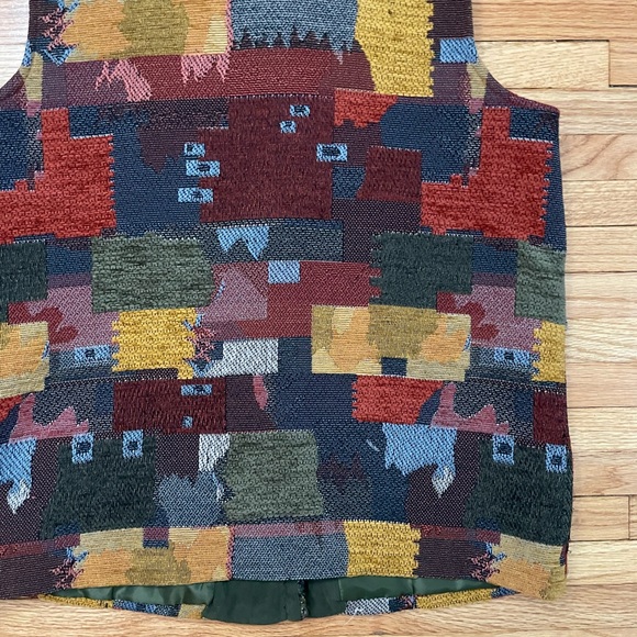 Coldwater Creek - Patchwork Vest - Picture 7 of 10